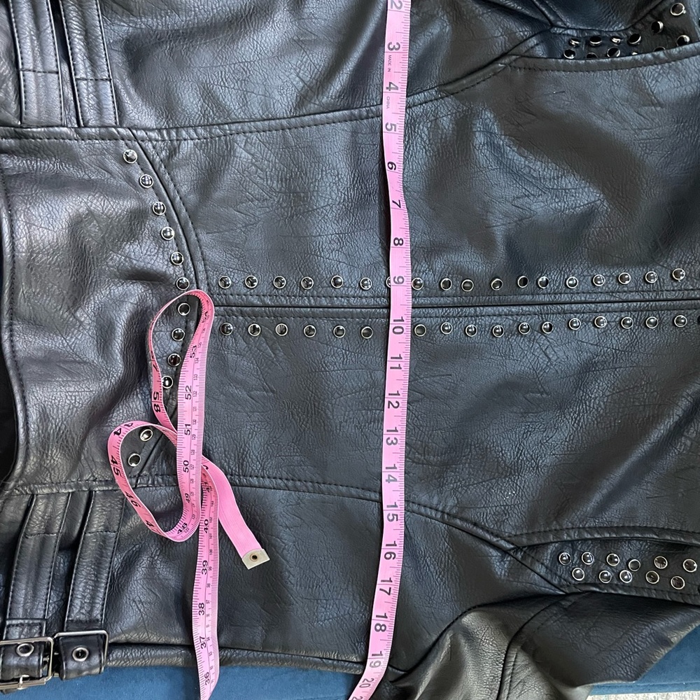 Vigoss Studded Faux Leather Jacket - Picture 7 of 7